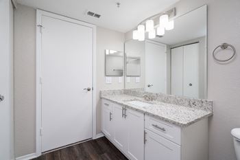 Bathroom with  Granite Countertops